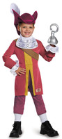 Captain Jake and the Neverland Pirates: Captain Hook Deluxe Toddler Costume