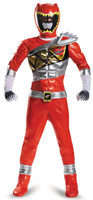 Power Rangers Dino Charge: Red Ranger Prestige Child Costume