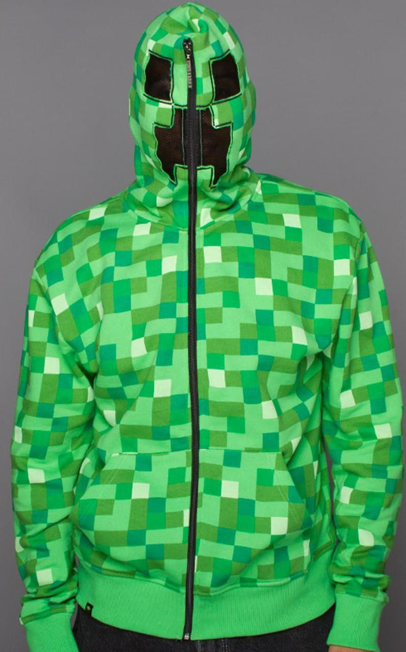 creeper hoodie