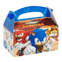 Sonic Boom Empty Favor Boxes