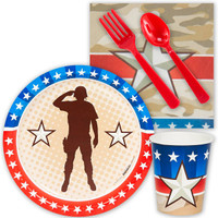 Camo Army Soldier Snack Party Pack
