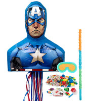 Captain America 3D Pinata Kit