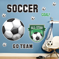 Soccer Giant Wall Decals