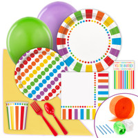 Rainbow Birthday Party Value Party Pack
