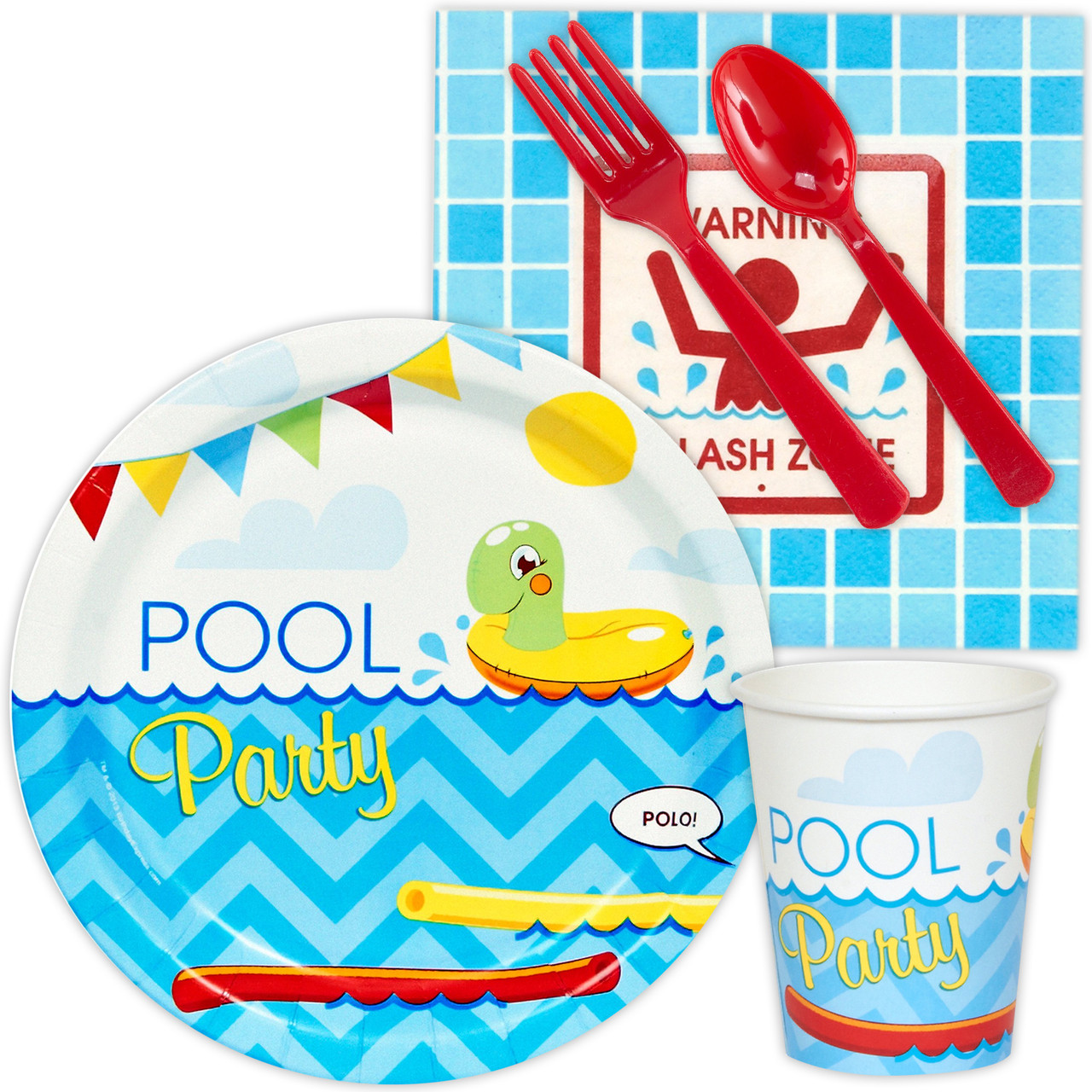 Splashin' Pool Party Snack Party Pack - ThePartyWorks