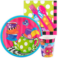 Topsy Turvy Tea Party Snack Party Pack