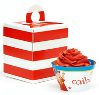 Caillou Cupcake Wrapper & Box Kit