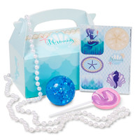 Mermaids Under the Sea Filled Party Favor Box (Pack of 4)