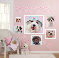 rachaelhale Glamour Dogs Giant Wall Decals