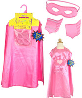 Superhero Girl Pink Cape Kit