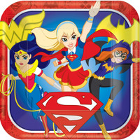 DC Super Hero Girls Dinner Plates