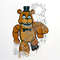 Five Nights at Freddy's Window Clings