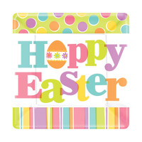 Easter Expressions 7" Square Dessert Plates