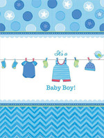 Baby Shower Boy – Shower With Love Plastic Tablecover