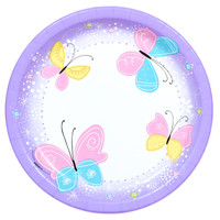 Butterfly Party Dinner Plates (8)