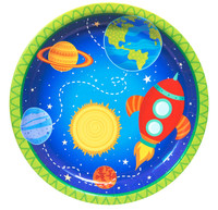 Rocket to Space 9"Dinner Plates (8)