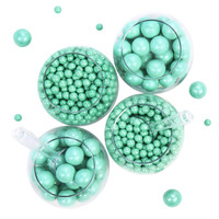 Shimmer Turquoise Sixlet & Gumball Candy Pack