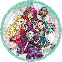 Ever After High Dinner Plates (8)