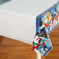 Justice League Plastic Tablecover