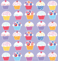 Sweet Cupcake Party Plastic Tablecover