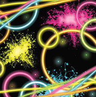 Glow Party Lunch Napkins (16)