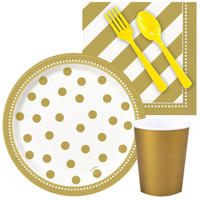 Golden Birthday Snack Party Pack