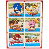 Sonic Boom Sticker Sheets