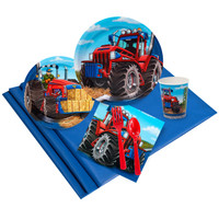 Farm Tractor Party Pack