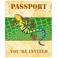 Jungle Party Invitations (8)