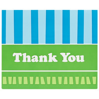 Blue and Green Thank You Notes (8)