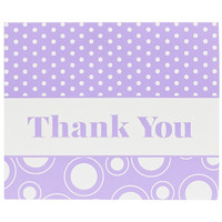 Purple Thank You Notes (8)