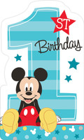 Disney Mickey Mouse 1st Birthday Invites (8)