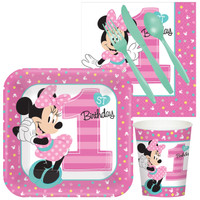 Disney Minnie Mouse 1st Birthday Snack Pack
