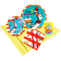 Dr. Seuss 1st Birthday Party Pack for  24