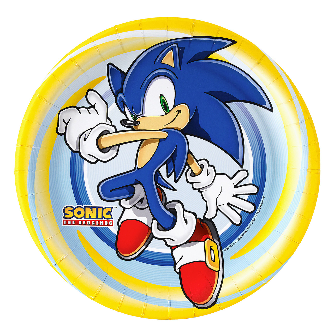Sonic Classic Head Unisex T-Shirt The Hedgehog Sega – Fancy Dress For You