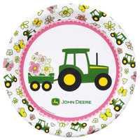 John Deere Pink Dinner Plates