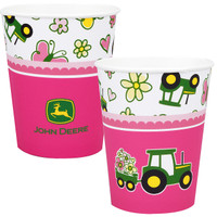 John Deere Pink 9 oz. Paper Cups