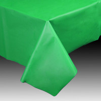 Festive Green 54 x108 Plastic Tablecover