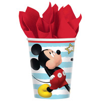 Mickey On The Go 9oz Paper Cups (8)