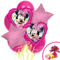 Minnie Mouse Helpers Balloon Bouquet