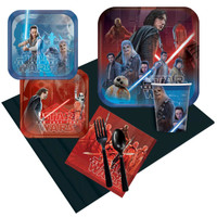 Star Wars Episode VIII The Last Jedi Party Pack for 8