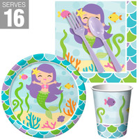 Mermaid Friends Snack Party Pack for 16
