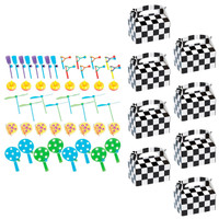 Racecar Racing Party Filled Favor Box Kit  (For 8 Guests)