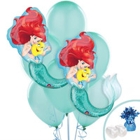 Little Mermaid Jumbo Balloon Bouquet