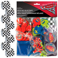 Disney Cars Filled Favor Box Kit  (for 8 Guests)