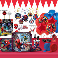 Spiderman Webbed Wonder Ultimate Tableware Kit (For 8 Guests)