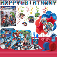 Epic Avengers Ultimate Tableware Kit (For 8 Guests)
