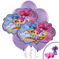 Shimmer and Shine Jumbo Balloon Bouquet