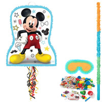 Mickey On The Go Pull String Pinata Kit