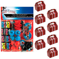 Power Rangers Ninja Steel Filled Favor Box Kit  (For 8 Guests)